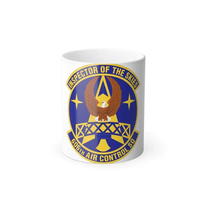 606th Air Control Squadron (U.S. Air Force) Color Changing Coffee Mug 11oz - Go Mug Yourself