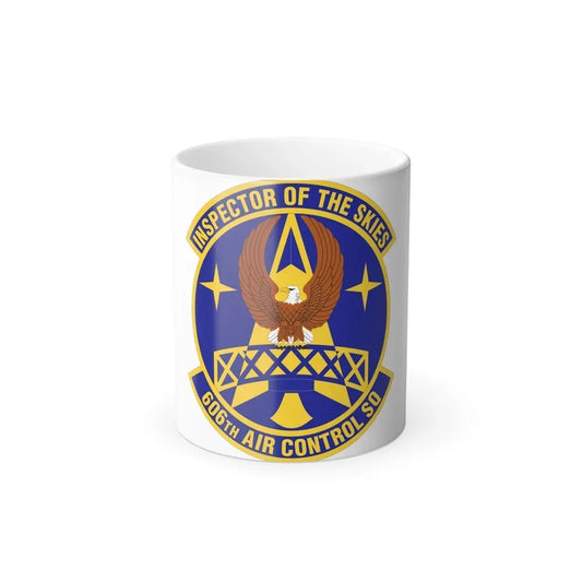 606th Air Control Squadron (U.S. Air Force) Color Changing Coffee Mug 11oz - Go Mug Yourself
