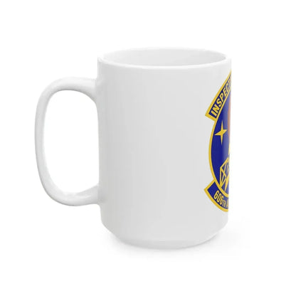 606th Air Control Squadron (U.S. Air Force) White Coffee Mug - Go Mug Yourself