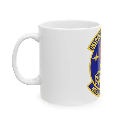 606th Air Control Squadron (U.S. Air Force) White Coffee Mug - Go Mug Yourself
