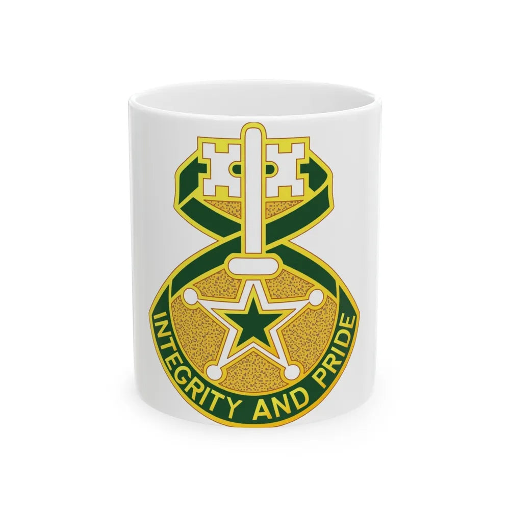 607 Military Police Battalion (U.S. Army) White Coffee Mug-11oz-Go Mug Yourself