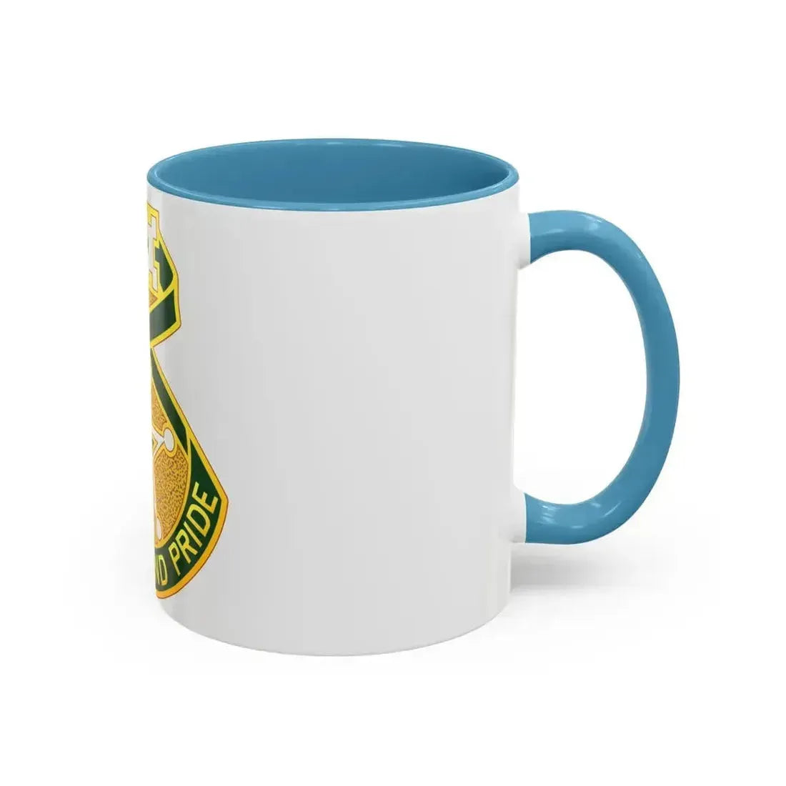 607 Military Police Battalion (U.S. Army) Accent Coffee Mug - Go Mug Yourself