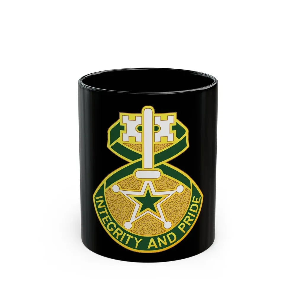 607 Military Police Battalion (U.S. Army) Black Coffee Mug 11oz - Go Mug Yourself