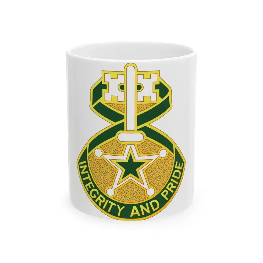 607 Military Police Battalion (U.S. Army) White Coffee Mug 11oz - Go Mug Yourself