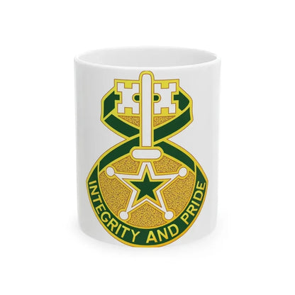607 Military Police Battalion (U.S. Army) White Coffee Mug 11oz - Go Mug Yourself
