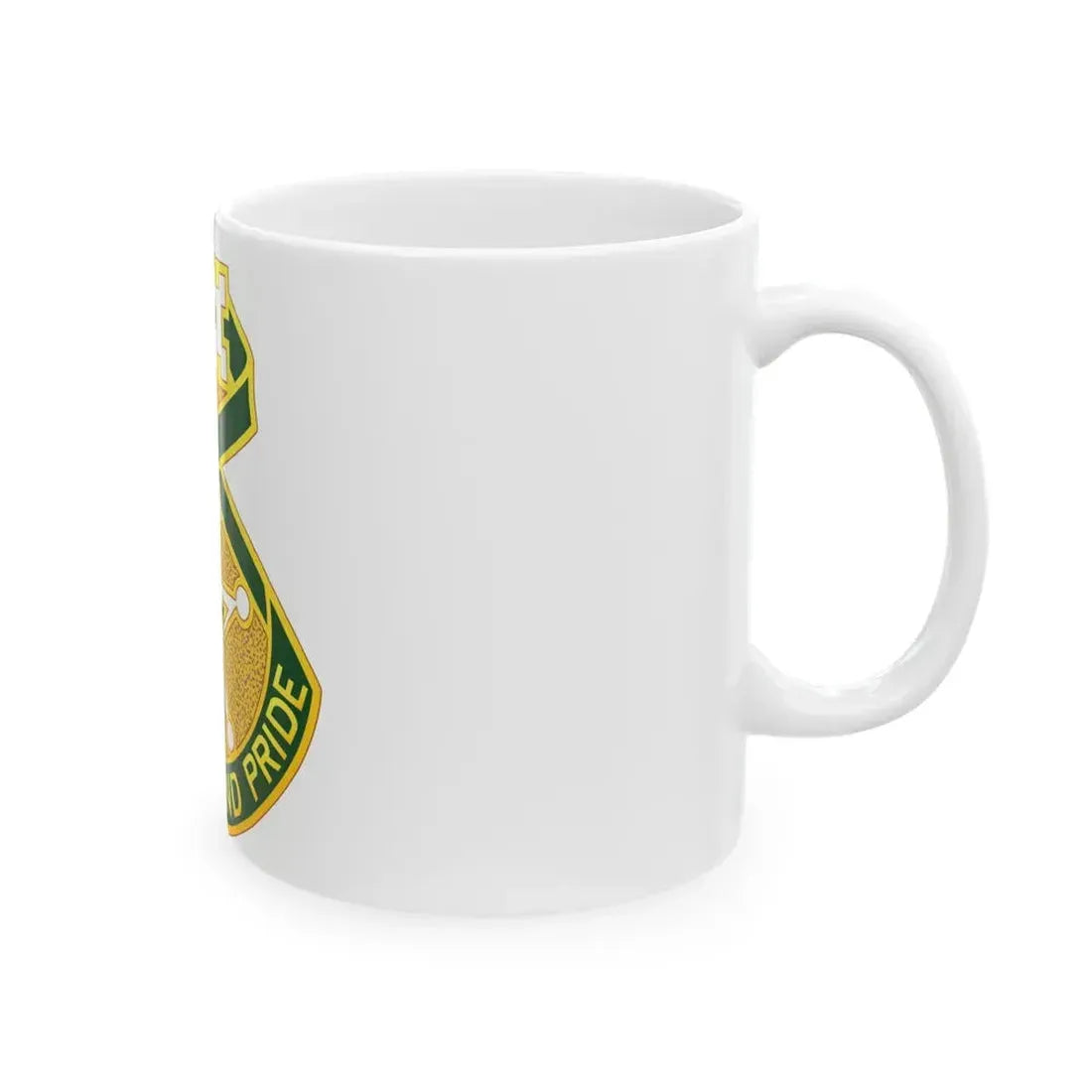 607 Military Police Battalion (U.S. Army) White Coffee Mug - Go Mug Yourself