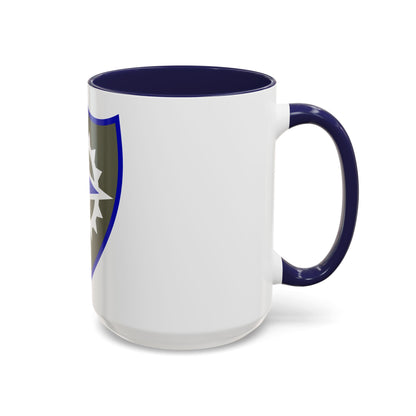 XVI Corps (U.S. Army) Accent Coffee Mug