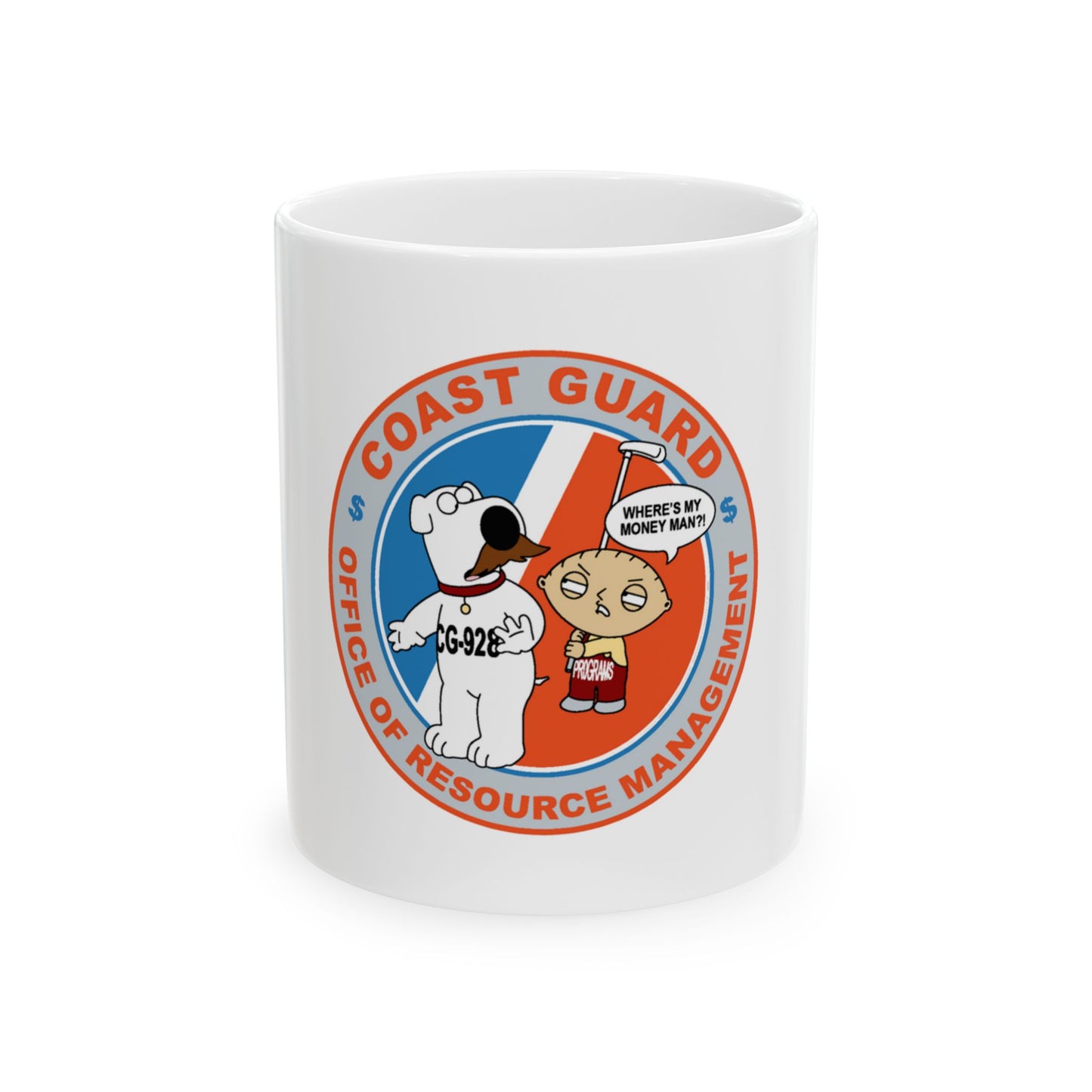 CG 928 ORM (U.S. Coast Guard) White Coffee Mug