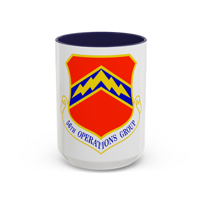 56th Operations Group (U.S. Air Force) Accent Coffee Mug