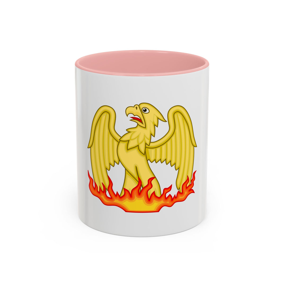 Phoenix Badge of Elizabeth I - Accent Coffee Mug