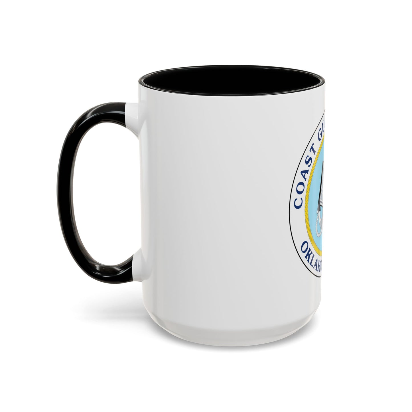 USCG Institute Oklahoma City 2 (U.S. Coast Guard) Accent Coffee Mug