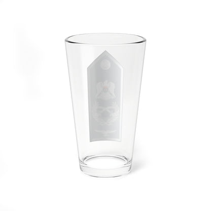 16.Libyan Air Force AM (Libya) (Military Rank) Pint Glass 16oz