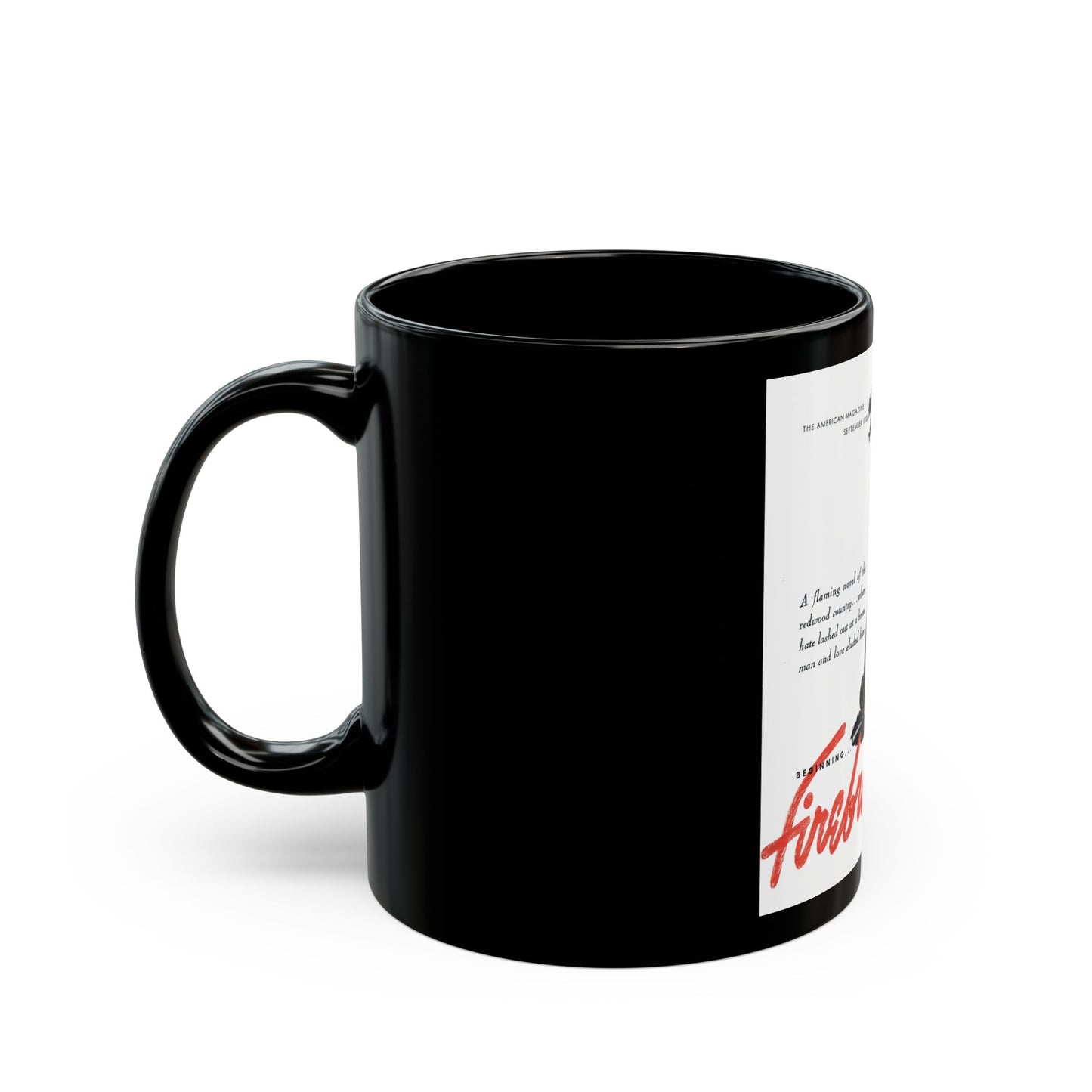 Firebrand, part 1-1, The American Magazine, September 1938 - Black Coffee Mug-Go Mug Yourself