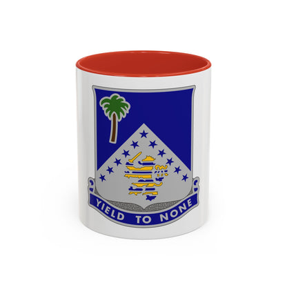 125th Infantry Regiment (U.S. Army) Accent Coffee Mug