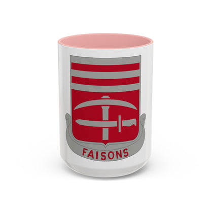 140 Engineer Battalion (U.S. Army) Accent Coffee Mug