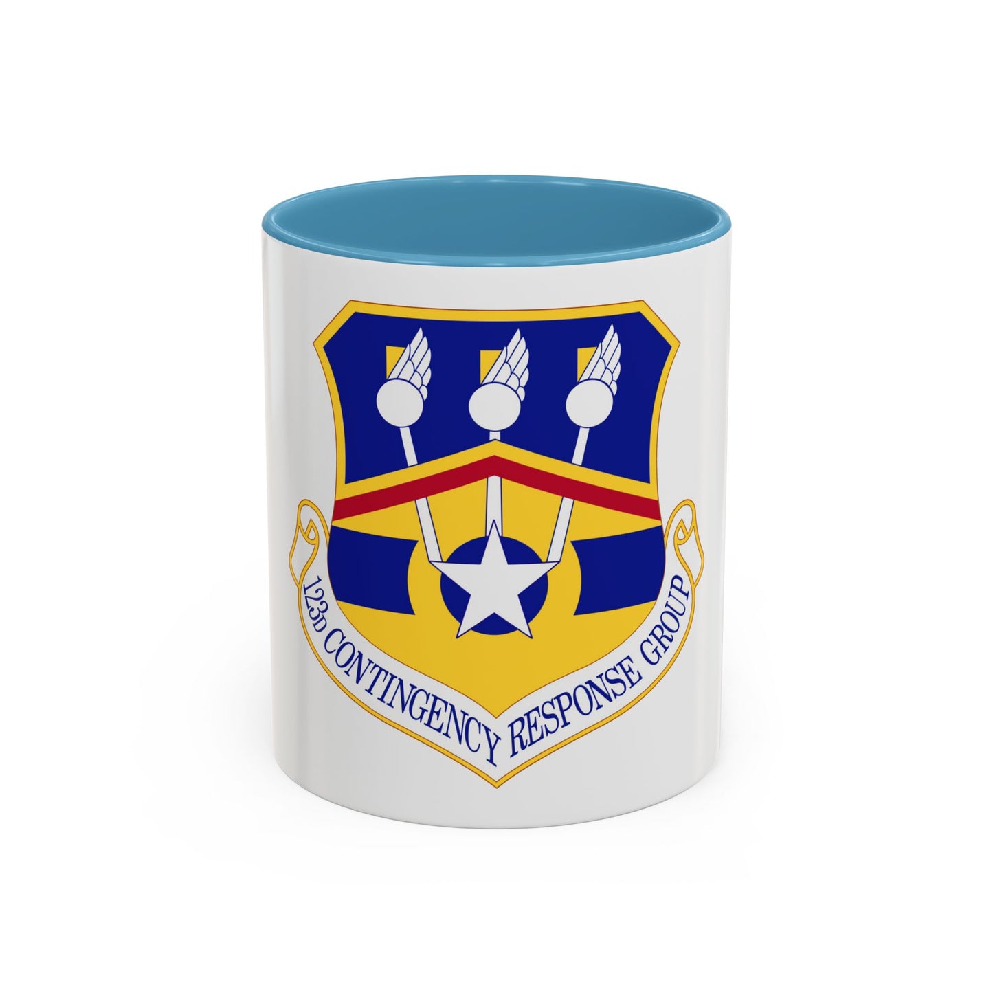 123d Contingency Response Group (U.S. Air Force) Accent Coffee Mug