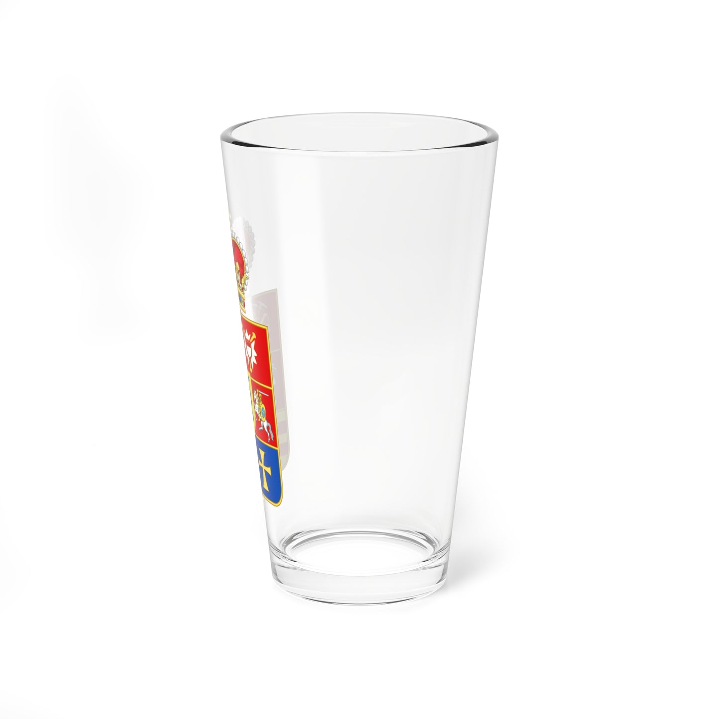 Coats of arms of Frédéric IV of Holstein-Gottorp (Denmark) (Coat of Arms) Pint Glass 16oz