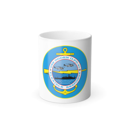 USS OGDEN LPD 5 Flexible Response (U.S. Navy) Color Changing Mug 11oz