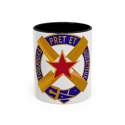 303 Cavalry Regiment USAR (U.S. Army) Accent Coffee Mug