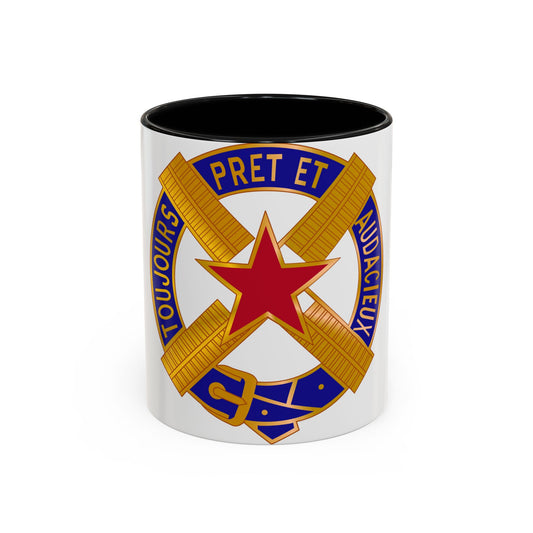 303 Cavalry Regiment USAR (U.S. Army) Accent Coffee Mug