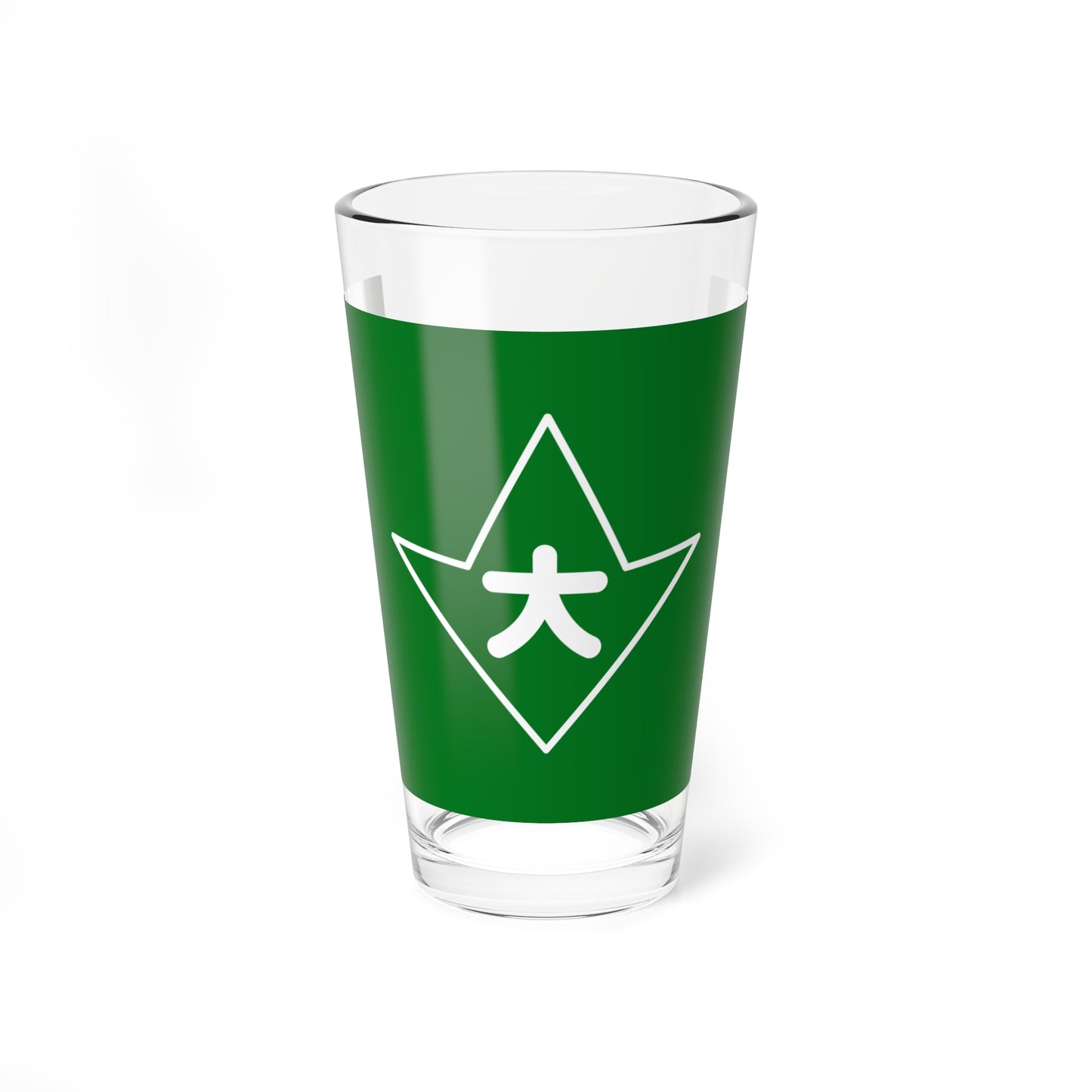 Flag of Okuwa Nagano (Japan) Pint Glass 16oz