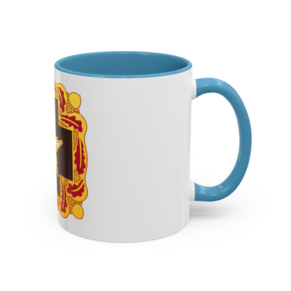 345 Medical Battalion (U.S. Army) Accent Coffee Mug