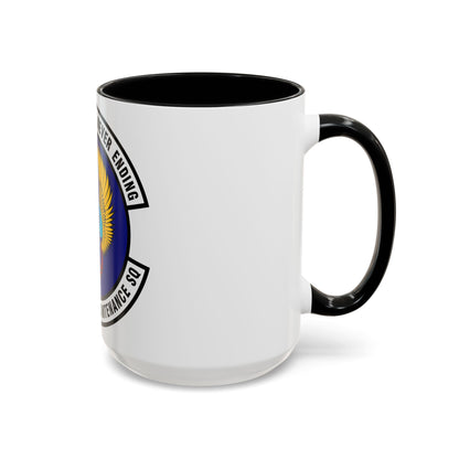 576th Aircraft Maintenance Squadron (U.S. Air Force) Accent Coffee Mug