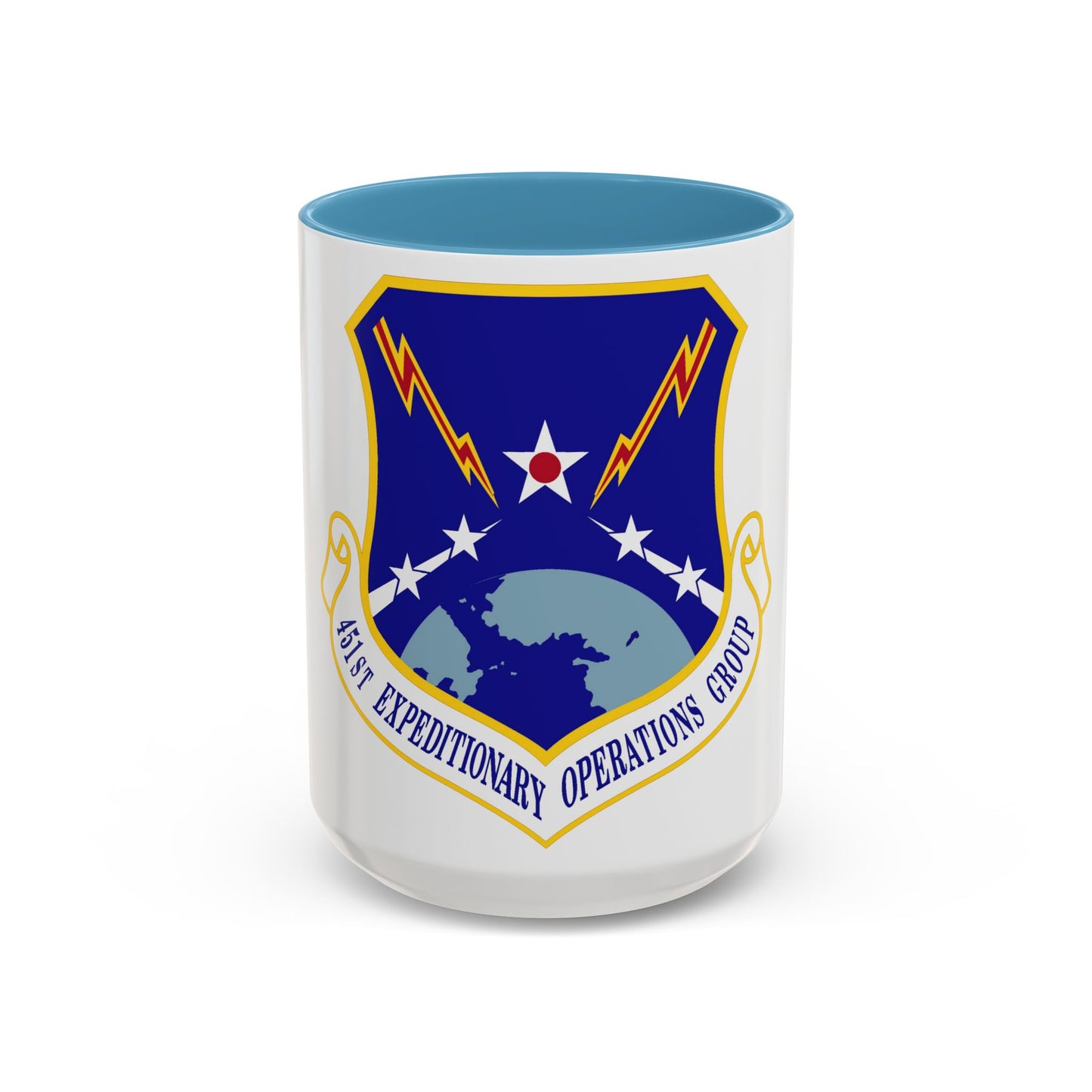 451st Expeditionary Operations Group (U.S. Air Force) Accent Coffee Mug