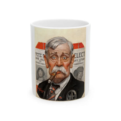 Collier's cover, November 8, 1924 - White Coffee Mug-11oz-Go Mug Yourself