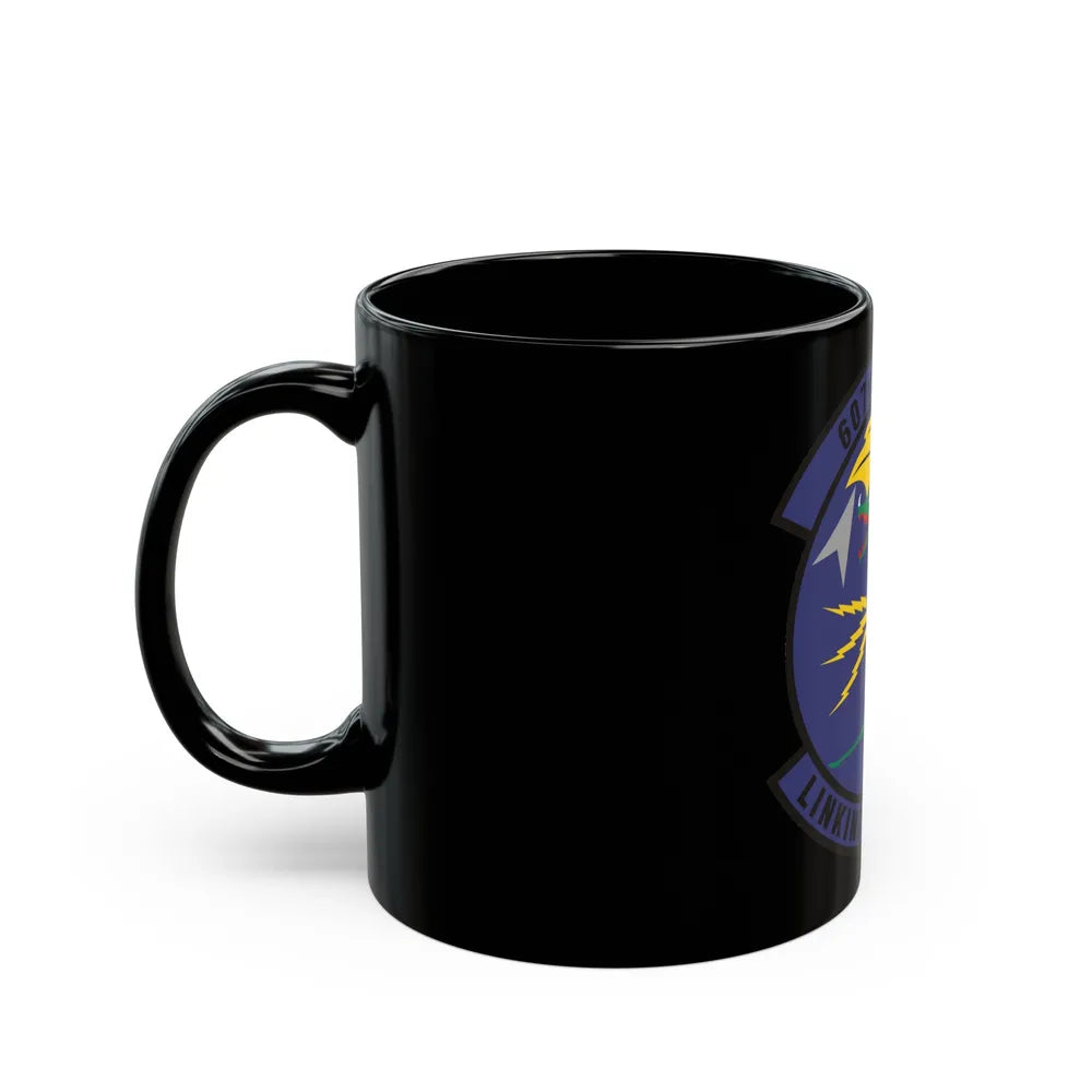 607th Air Communications Squadron (U.S. Air Force) Black Coffee Mug-Go Mug Yourself