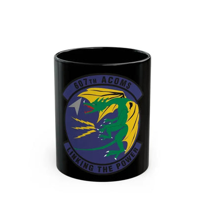 607th Air Communications Squadron (U.S. Air Force) Black Coffee Mug - Go Mug Yourself
