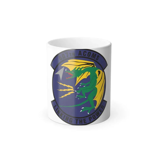 607th Air Communications Squadron (U.S. Air Force) Color Changing Coffee Mug 11oz - Go Mug Yourself