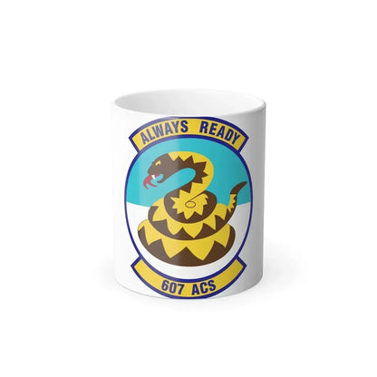 607th Air Control Squadron (U.S. Air Force) Color Changing Coffee Mug 11oz - Go Mug Yourself