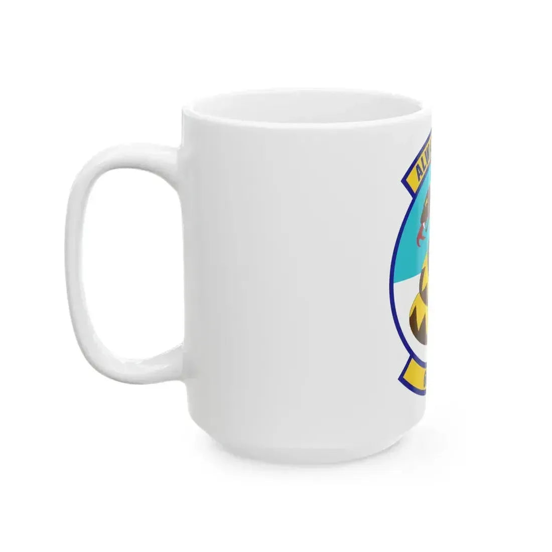 607th Air Control Squadron (U.S. Air Force) White Coffee Mug - Go Mug Yourself