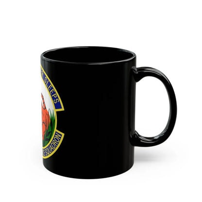 607th Air Intelligence Squadron (U.S. Air Force) Black Coffee Mug-Go Mug Yourself