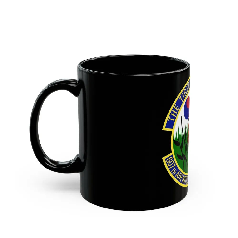 607th Air Intelligence Squadron (U.S. Air Force) Black Coffee Mug-Go Mug Yourself