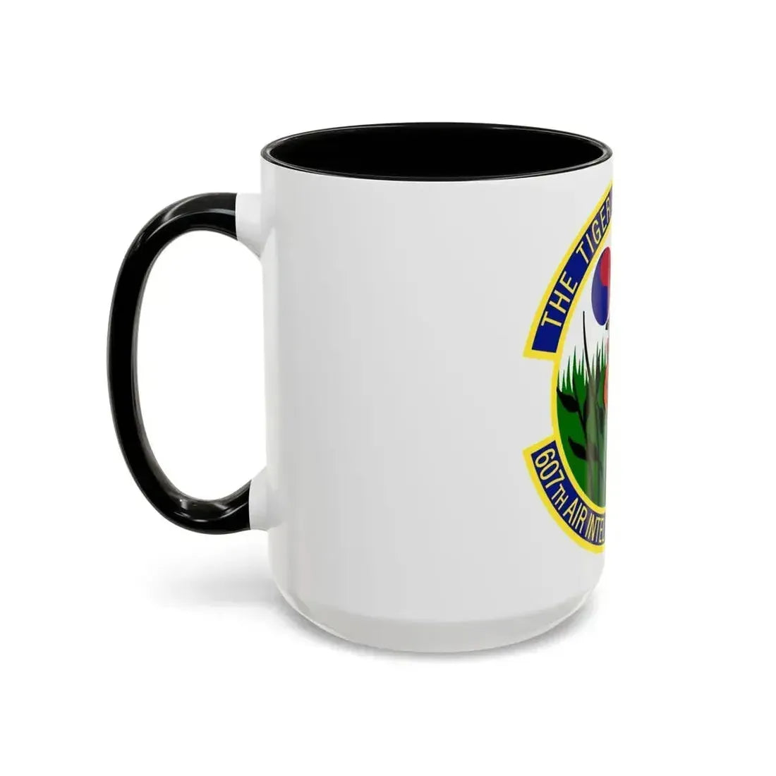 607th Air Intelligence Squadron (U.S. Air Force) Accent Coffee Mug - Go Mug Yourself
