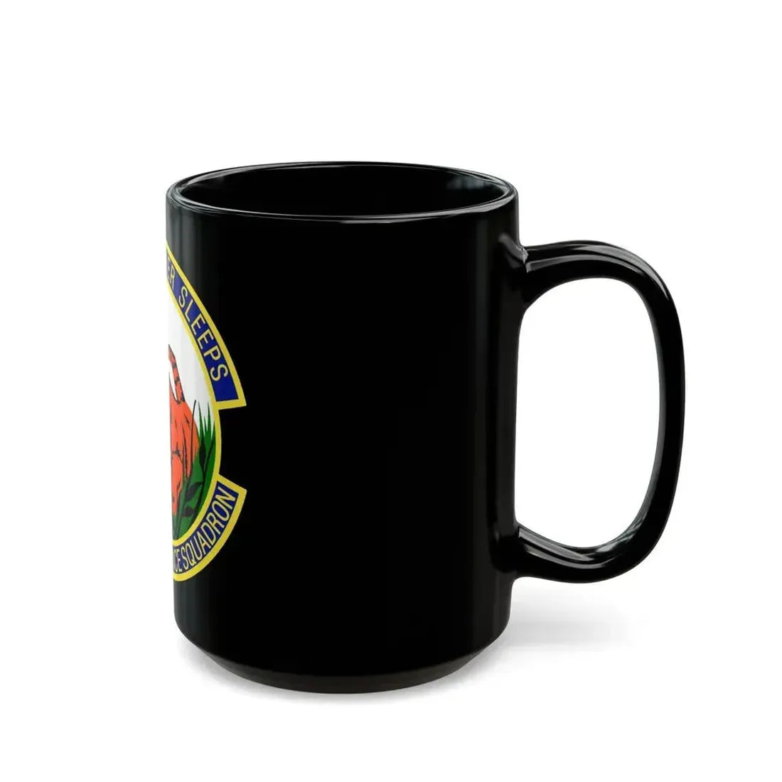 607th Air Intelligence Squadron (U.S. Air Force) Black Coffee Mug - Go Mug Yourself