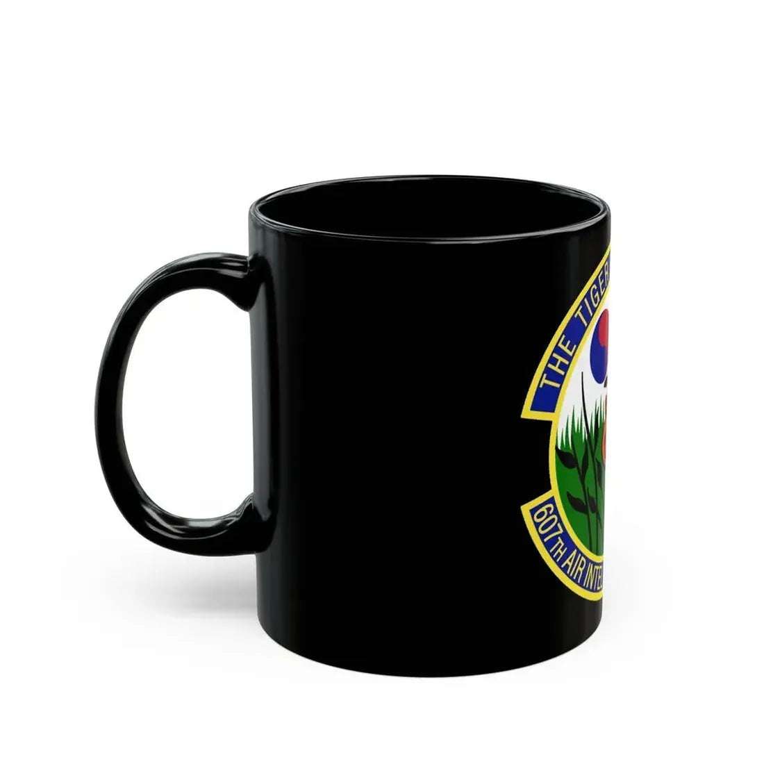 607th Air Intelligence Squadron (U.S. Air Force) Black Coffee Mug - Go Mug Yourself