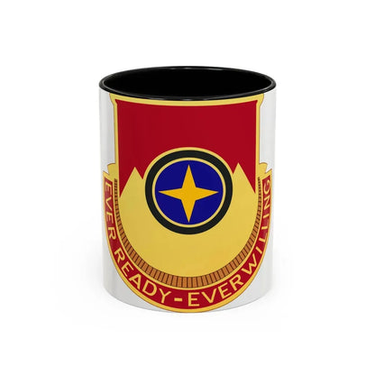 607th Armored Field Artillery Battalion (U.S. Army) Accent Coffee Mug 11oz Black - Go Mug Yourself