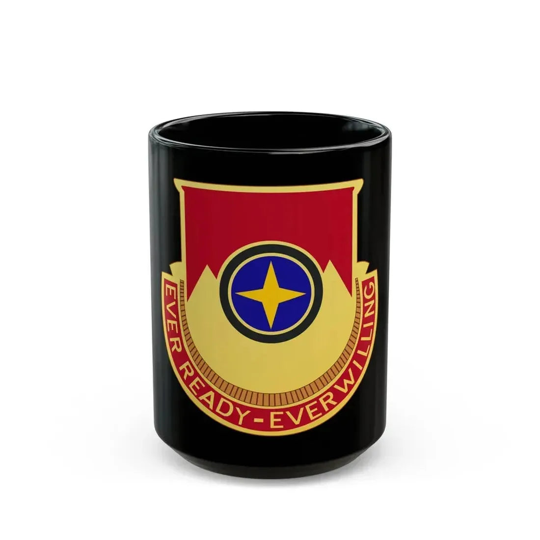 607th Armored Field Artillery Battalion (U.S. Army) Black Coffee Mug 15oz - Go Mug Yourself