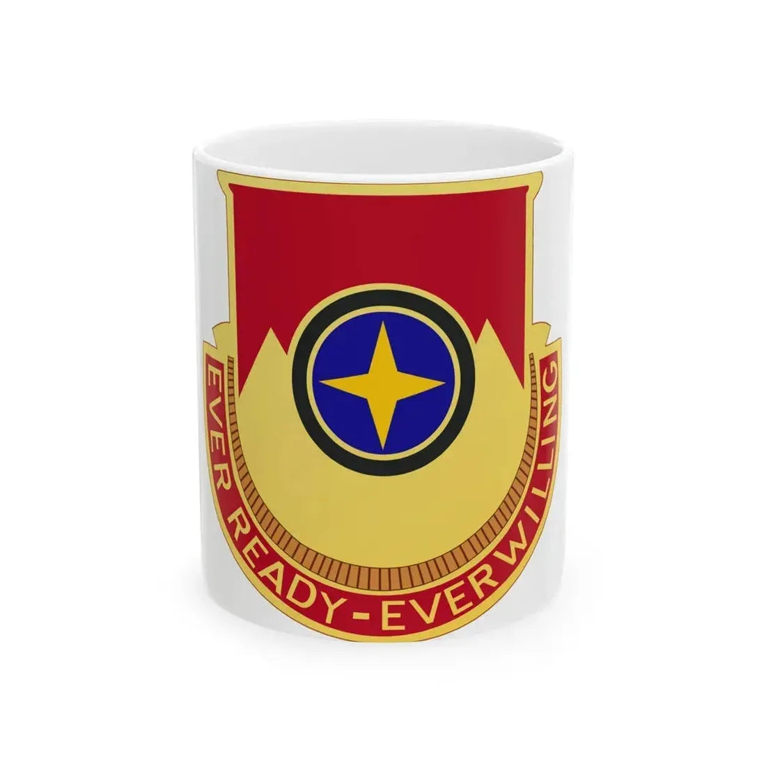 607th Armored Field Artillery Battalion (U.S. Army) White Coffee Mug 11oz - Go Mug Yourself