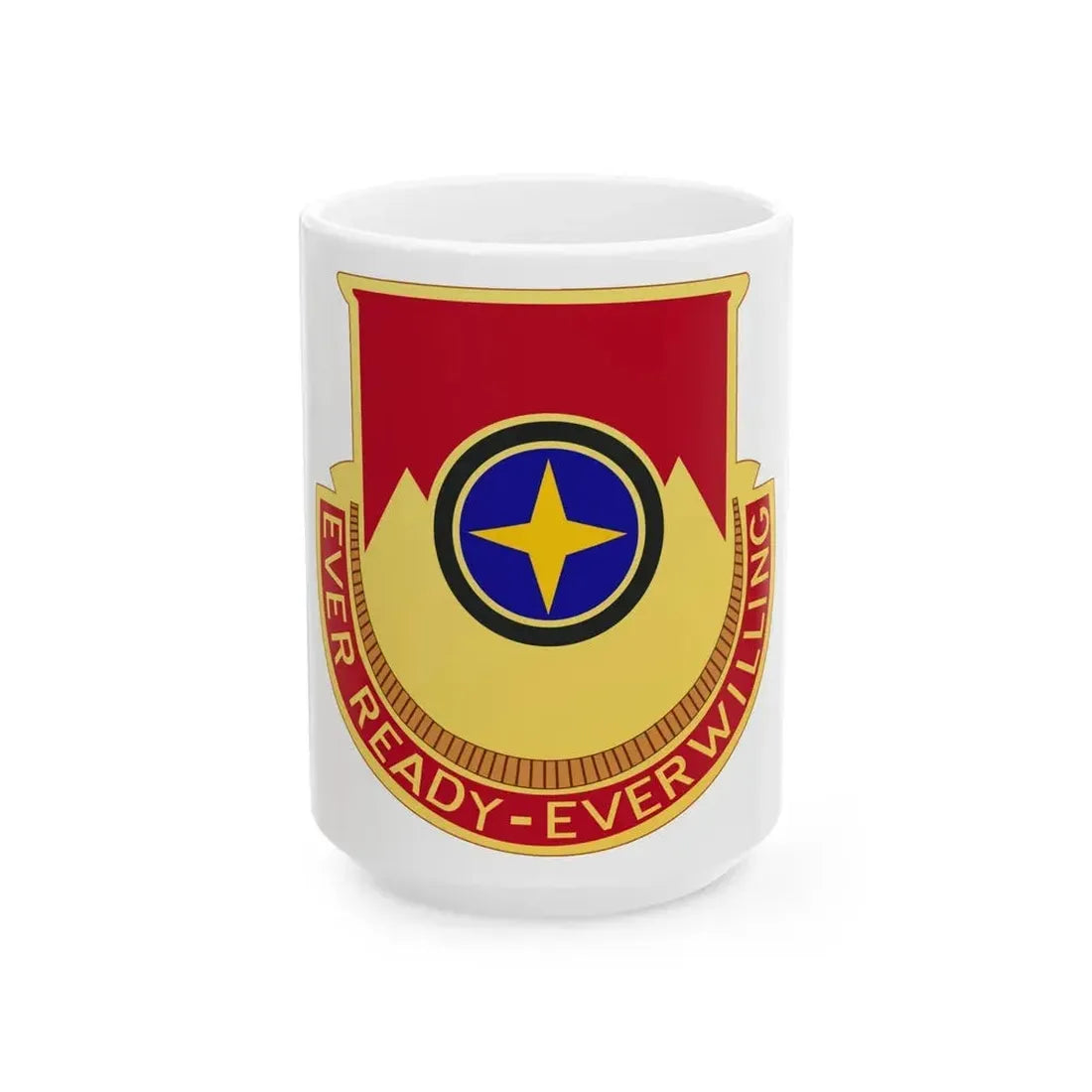 607th Armored Field Artillery Battalion (U.S. Army) White Coffee Mug 15oz - Go Mug Yourself