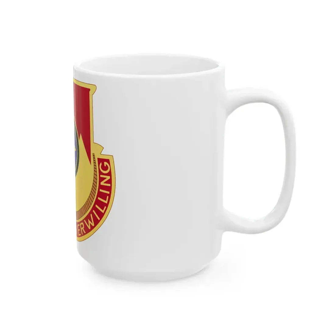 607th Armored Field Artillery Battalion (U.S. Army) White Coffee Mug - Go Mug Yourself