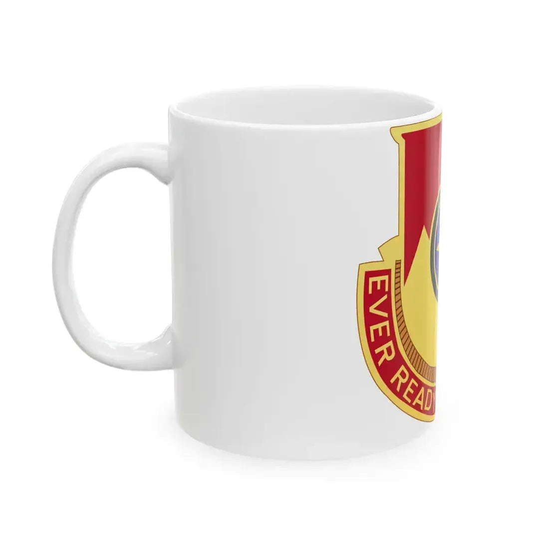 607th Armored Field Artillery Battalion (U.S. Army) White Coffee Mug - Go Mug Yourself