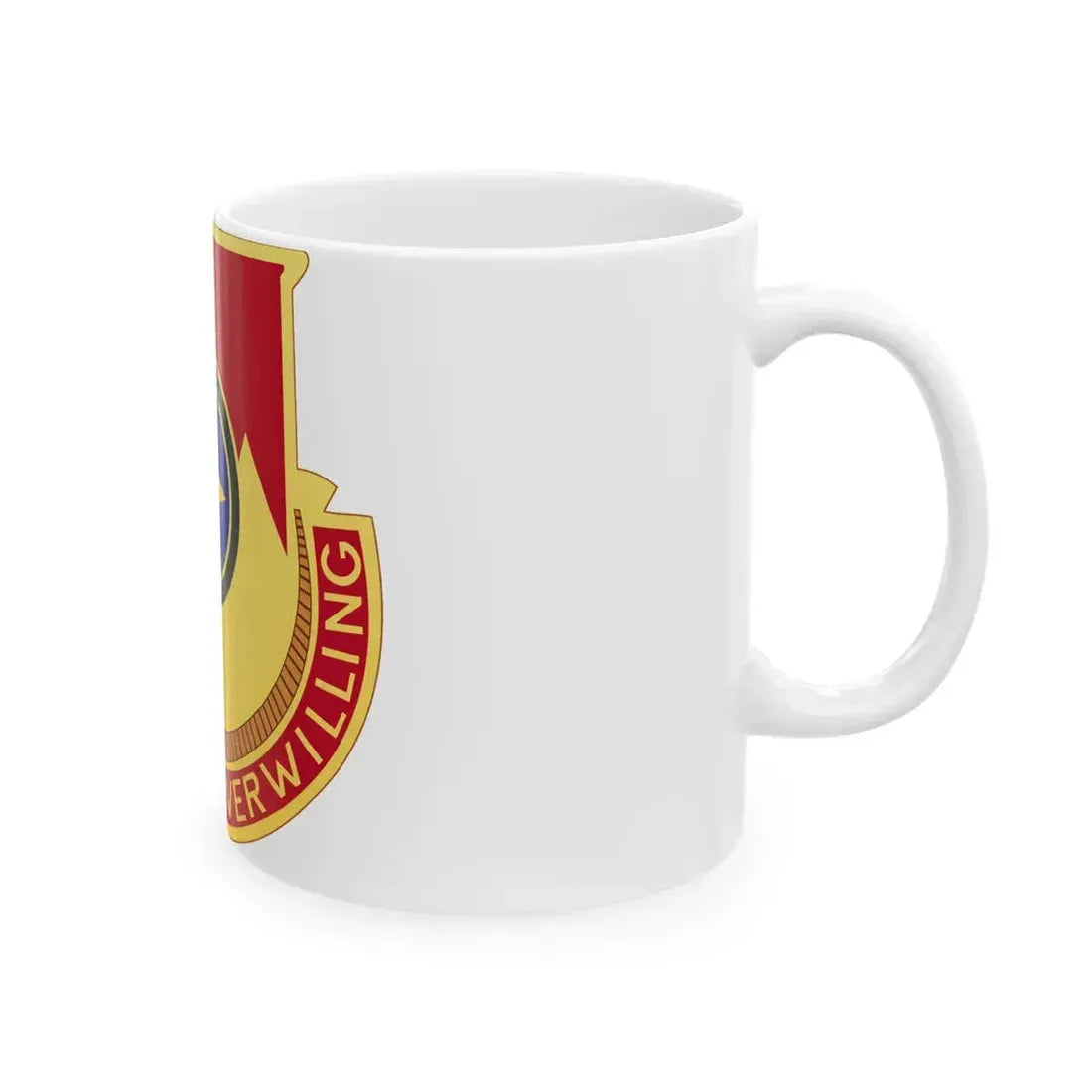607th Armored Field Artillery Battalion (U.S. Army) White Coffee Mug - Go Mug Yourself