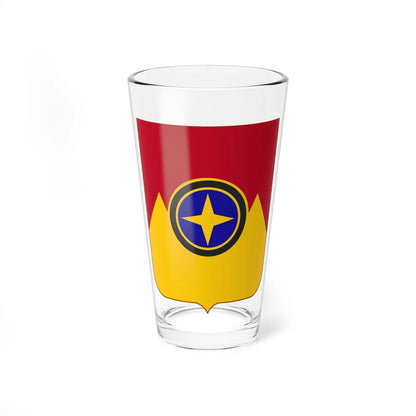 607th Armored Field Artillery Battalion v2 (U.S. Army) Pint Glass 16oz-16oz-Go Mug Yourself