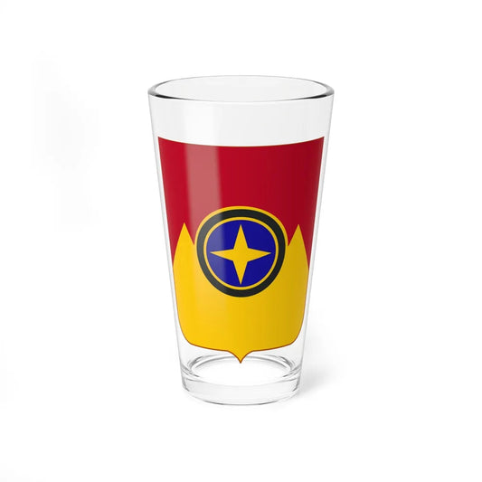 607th Armored Field Artillery Battalion v2 (U.S. Army) Pint Glass 16oz-16oz-Go Mug Yourself