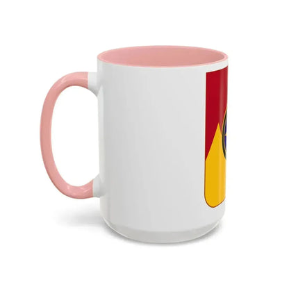 607th Armored Field Artillery Battalion v2 (U.S. Army) Accent Coffee Mug - Go Mug Yourself