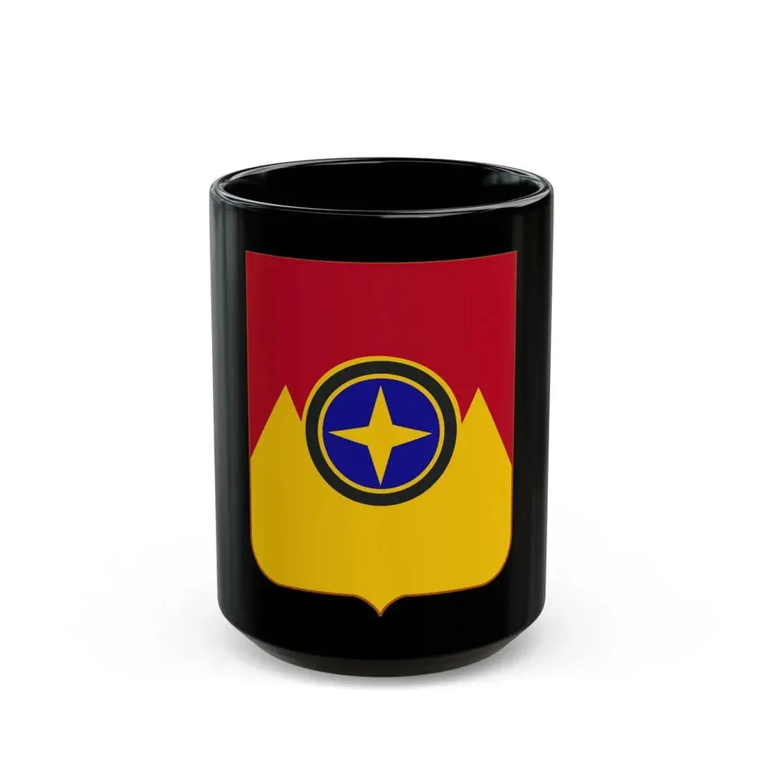 607th Armored Field Artillery Battalion v2 (U.S. Army) Black Coffee Mug 15oz - Go Mug Yourself